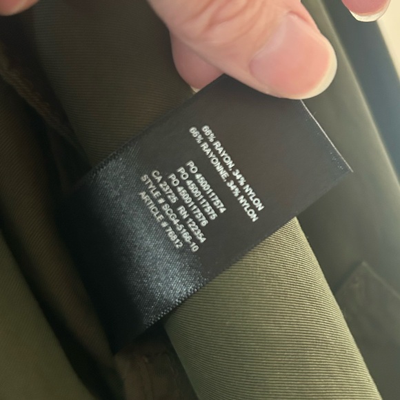 Wilfred Requiem Trench Coat Size XXS - Picture 9 of 11